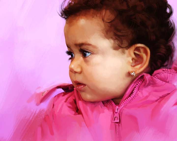 Baby   Digital Painting